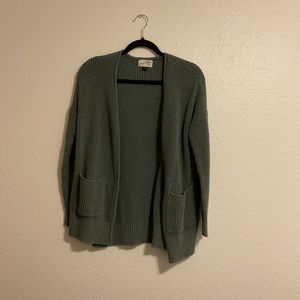 Universal Thread green cardigan